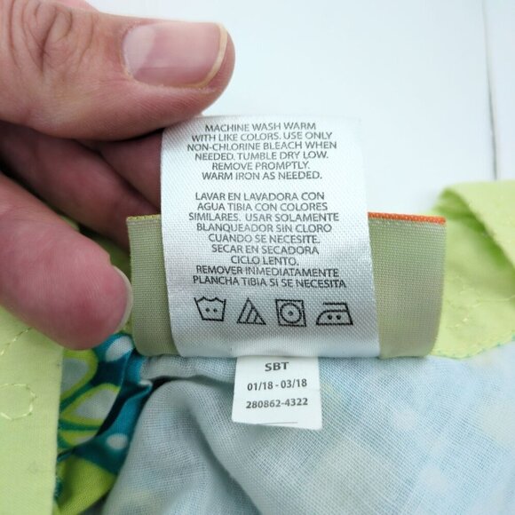 Penelope Mack Sun Dress‎ 18 Mos Cotton Heart Green and Blue Family Photo Church - Picture 8 of 8